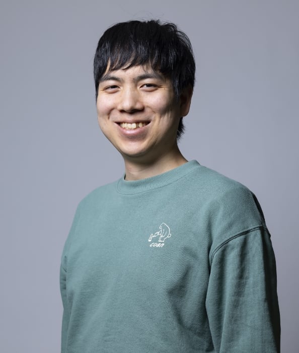 Blockchain engineer 奥村 潤の写真