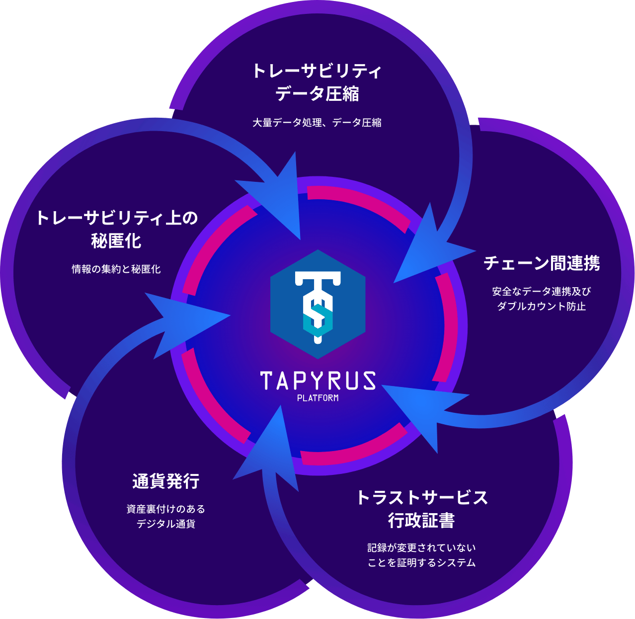 Tapyrus(タピルス)イメージ図